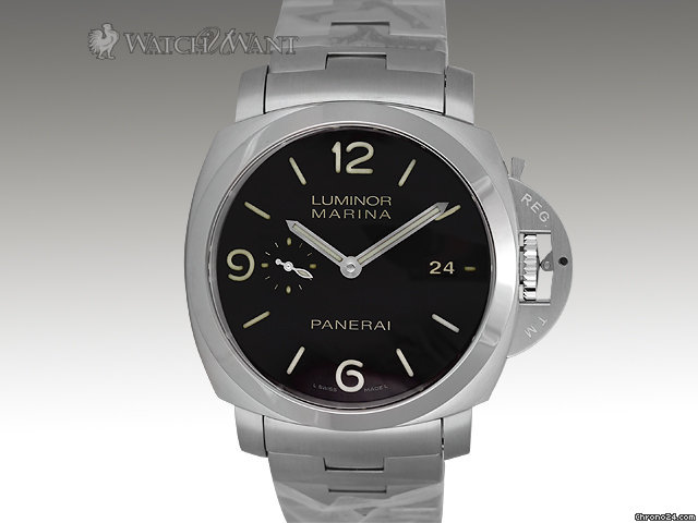 Panerai PAM 328 M - Luminor 1950 Marina 3-Days Automatic - 44mm Stainless Steel - (w/New-Style S/S Bracelet) watches