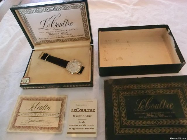 Jaeger-LeCoultre Memovox Wrist-Alarm Memodate watches