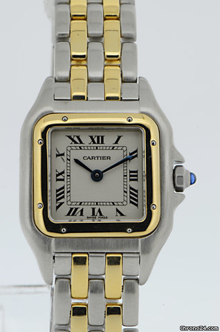 Cartier Damenuhr Panthere Stahl/Gold watches
