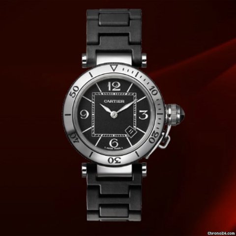Cartier Pasha Seatimer Lady 33 Mm Ref.w3140003 watches