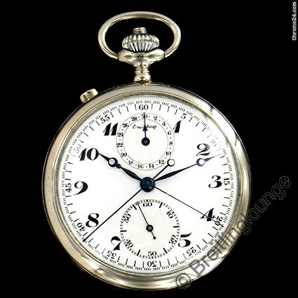 Breitling Rattrapante Taschenchronograph - Split Second pocket watch watches