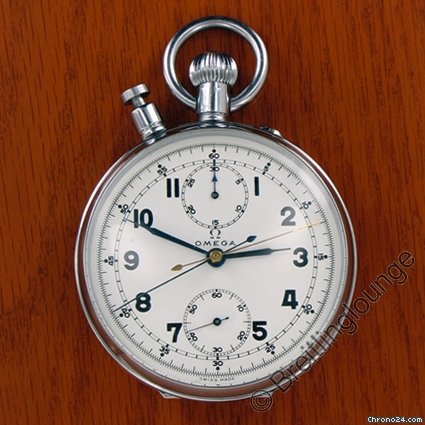 Omega Split Second CHRONOGRAPH POCKET WATCH Rattrapante watches