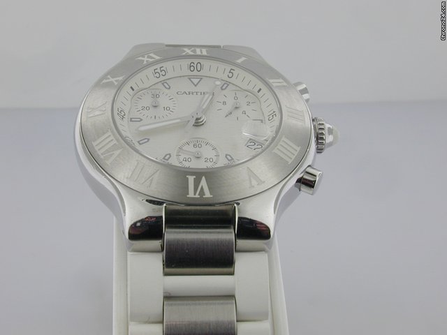 Cartier Must 21 Chronoscaph Unisex Watch W10184U2 watches