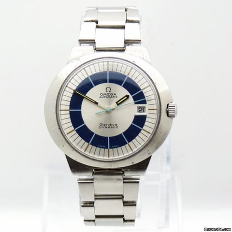 Omega Dynamic Steel Blue Dial Automatic 565 Date watches