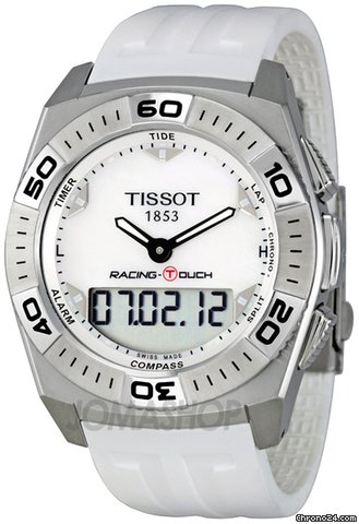 Tissot Racing T-Touch White Rubber Mens Watch T0025201711100 watches
