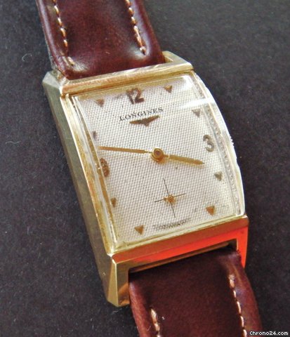 Longines Art Deco 14K Gold 42 x 26mm watches