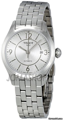 Tissot T-One Silver Dial Stainless Steel Bracelet Automatic Ladies Watch T0380071103700 watches
