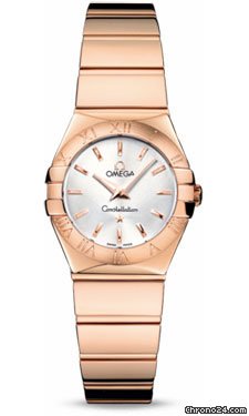 Omega Constellation Quartz 24 mm Polished Red Gold watches