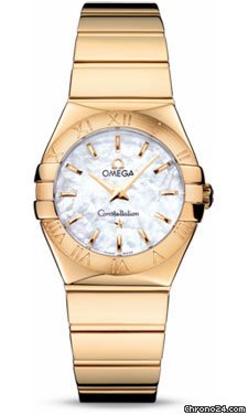Omega Constellation Quartz 27 mm Polished Yellow Gold watches