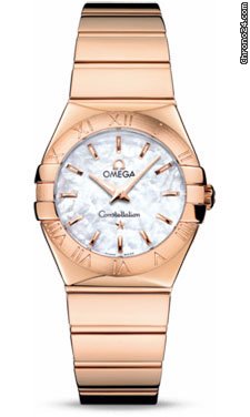 Omega Constellation Quartz 27 mm Polished Red Gold watches