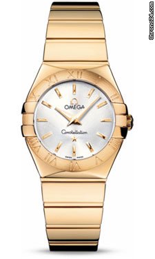 Omega Constellation Quartz 27 mm Polished Yellow Gold watches