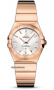 Omega Constellation Quartz 27 mm Polished Red Gold watches
