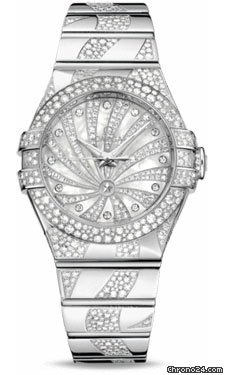 Omega Constellation Luxury Edition 31 mm White Gold watches