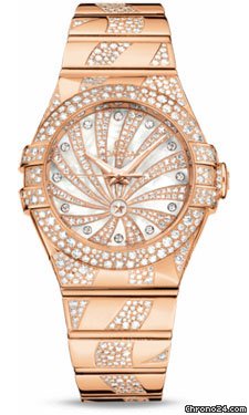 Omega Constellation Luxury Edition 31 mm Red Gold watches