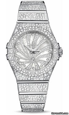 Omega Constellation Luxury Edition 31 mm White Gold watches