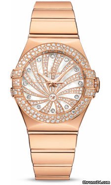 Omega Constellation Luxury Edition 31 mm Red Gold watches