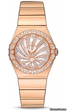 Replica Omega Constellation Luxury Edition 27 mm Red Gold Watch