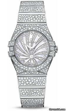 Omega Constellation Luxury Edition 27 mm White Gold watches