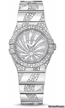 Omega Constellation Luxury Edition 27 mm White Gold watches