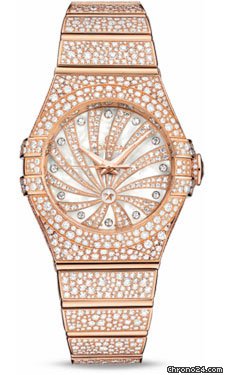 Omega Constellation Luxury Edition 31 mm Red Gold watches