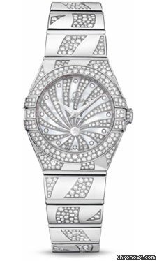 Omega Constellation Luxury Edition 24 mm White Gold watches