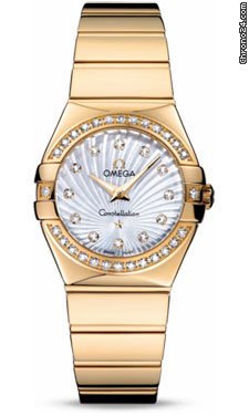 Omega Constellation Quartz 27 mm Polished Yellow Gold watches