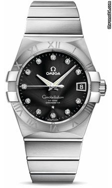 Omega Constellation Chronometer 38 mm Brushed Stainless Steel watches