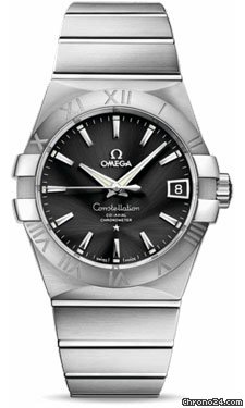 Omega Constellation Chronometer 38 mm Brushed Stainless Steel watches