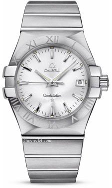 Omega Constellation Quartz 35 mm Brushed Stainless Steel watches