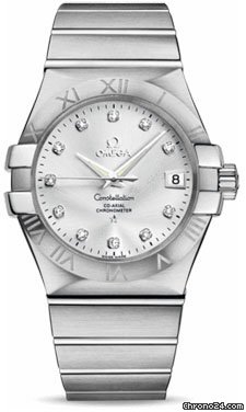 Omega Constellation Chronometer 35 mm Brushed Stainless Steel watches