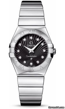 Omega Constellation Quartz 27 mm Polished Stainless Steel watches