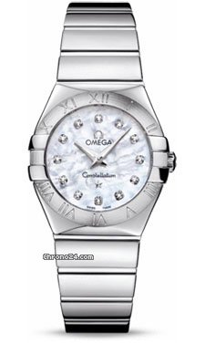 Omega Constellation Quartz 27 mm Polished Stainless Steel watches