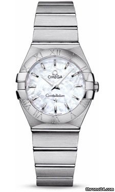 Omega Constellation Quartz 27 mm Brushed Stainless Steel watches