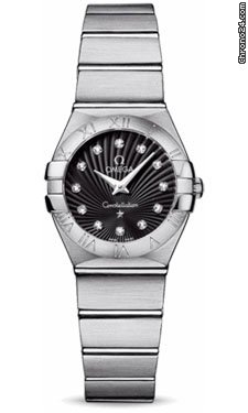 Omega Constellation Quartz 24 mm Brushed Stainless Steel watches