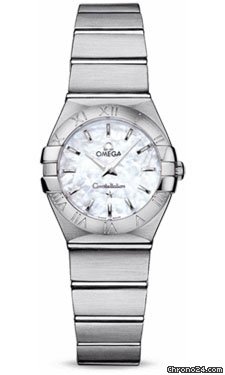 Omega Constellation Quartz 24 mm Brushed Stainless Steel watches