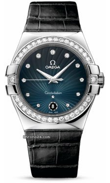 Omega Constellation Quartz 35 mm Brushed Stainless Steel watches