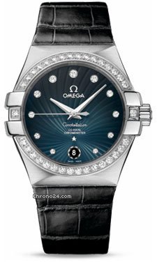Omega Constellation Chronometer 35 mm Brushed Stainless Steel watches