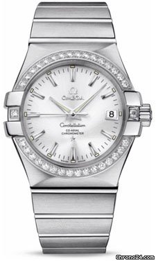Omega Constellation Chronometer 35 mm Brushed Stainless Steel watches