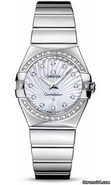 Omega Constellation Quartz 27 mm Polished Stainless Steel watches