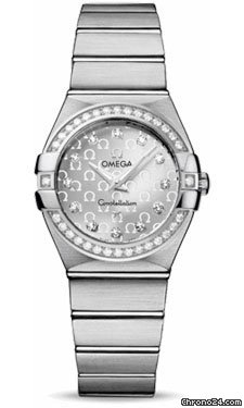 Omega Constellation Quartz 27 mm Brushed Stainless Steel watches