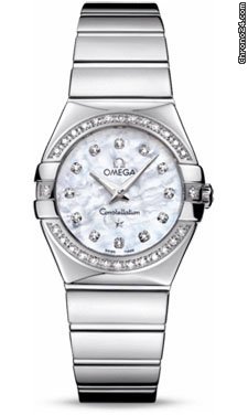 Omega Constellation Quartz 27 mm Polished Stainless Steel watches