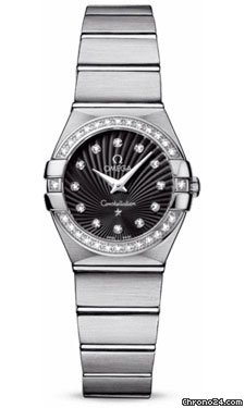Omega Constellation Quartz 24 mm Brushed Stainless Steel watches