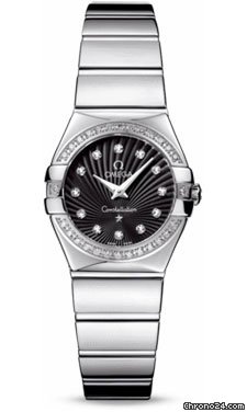 Omega Constellation Quartz 24 mm Polished Stainless Steel watches