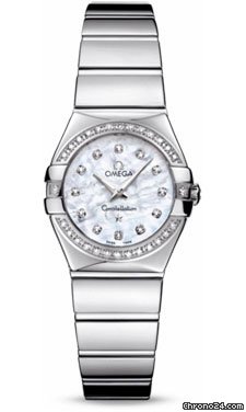 Omega Constellation Quartz 24 mm Polished Stainless Steel watches