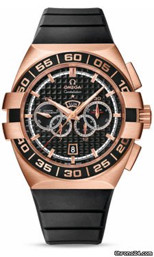 Omega Constellation Double Eagle Chrono Red Gold watches