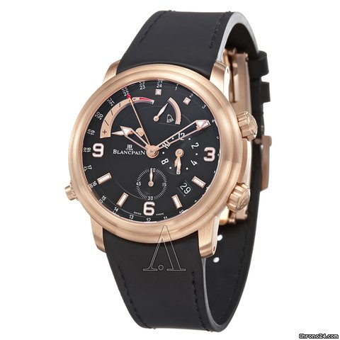 Blancpain Men's Leman GMT Alarm Watch watches