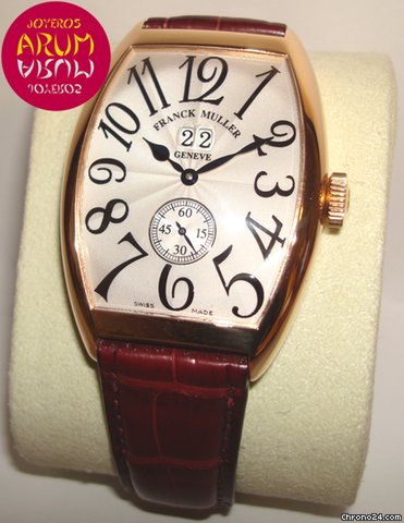 Franck Muller Cintree Curvex Guichet watches