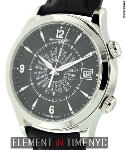 Jaeger-LeCoultre Master Memovox International World Alarm watches