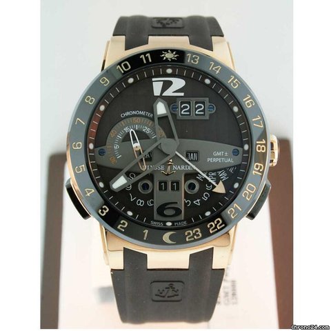 Ulysse Nardin GMT Perpetual 322-00 Pre-owned watches