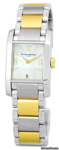 Baume & Mercier Lady's Stainless Steel & 18K Yellow Gold & Diamant watches